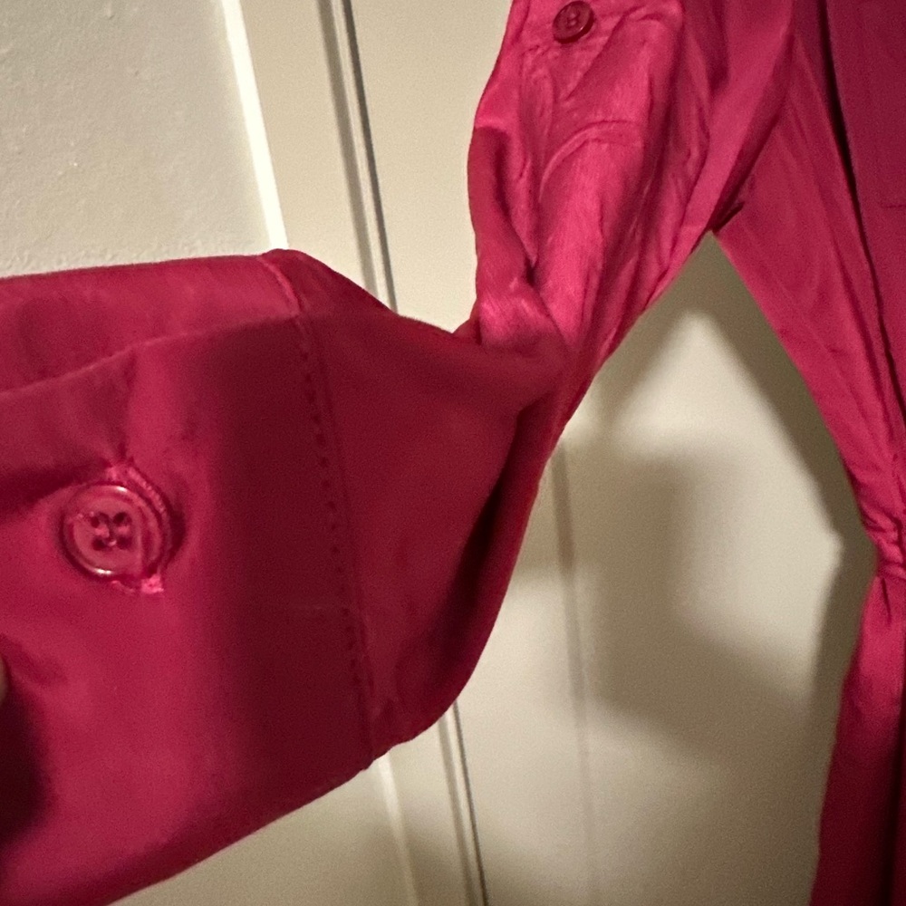 *Pink Button-Up Dress - Picture 6 of 7